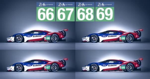 Ford startet mit vier GT in Le Mans.  Foto:Auto-Medienportal.Net/Ford